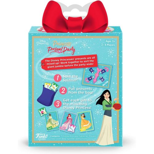 펀코 Funko Pop! Signature Games: Disney Princess Holiday Present Party Card Game