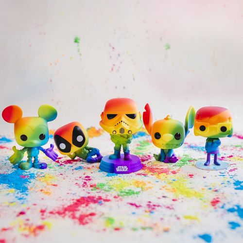 펀코 Funko POP Disney: Pride Stitch (Rainbow),Multicolor,Standard