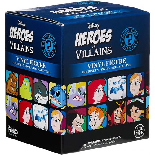 펀코 Funko Disney Heroes vs. Villains Mystery Minis (1 random Mystery mini)