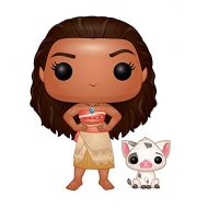 Funko POP Disney: Moana Moana & Pua Action Figure , Brown , Standard