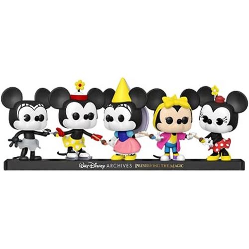 펀코 Funko Pop! Disney: Minnie Mouse 5 Pack, Amazon Exclusive