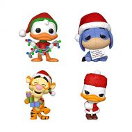 Funko Pop! Disney Holiday 2021 Set of 4 Daisy Duck, Donald Duck, Eeyore and Tigger