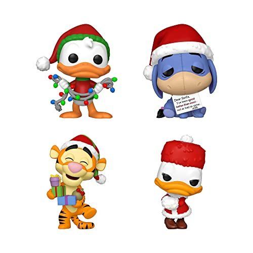 펀코 Funko Pop! Disney Holiday 2021 Set of 4 Daisy Duck, Donald Duck, Eeyore and Tigger