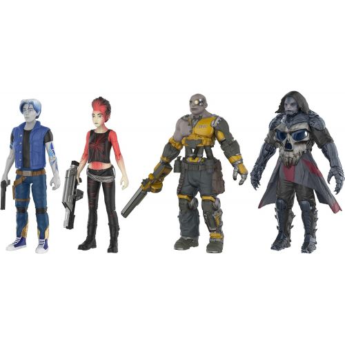 펀코 FunKo Funko Parzival, Aech, Art3mis, i-R0k x Ready Player One Mini Action Figure Set + 1 Classic Sci-fi & Horror Movies Trading Card Bundle