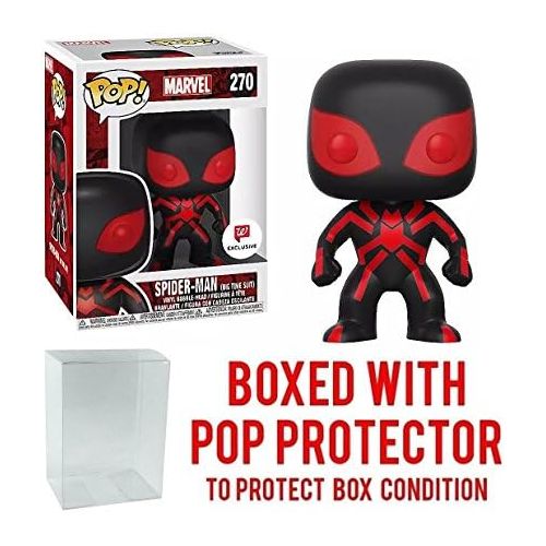 펀코 FunKo Funko Pop! Marvel: Spider-Man Big Time Suit #270 Walgreens Exclusive Collectible Figure (Bundled with Pop Box Protector Case)