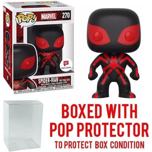 펀코 FunKo Funko Pop! Marvel: Spider-Man Big Time Suit #270 Walgreens Exclusive Collectible Figure (Bundled with Pop Box Protector Case)