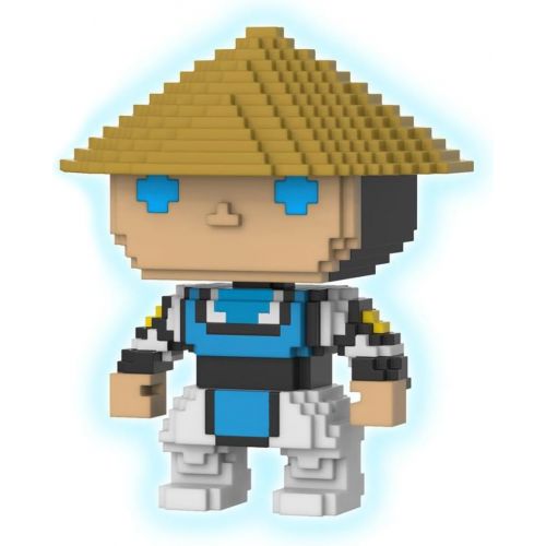 펀코 FunKo Funko Raiden (GameStop Exclusive Chase) POP! 8-bit x Mortal Kombat Vinyl Figure + 1 Video Games Themed Trading Card Bundle [#014]