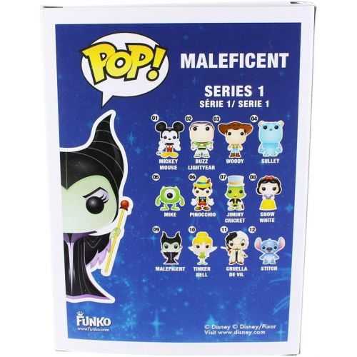 펀코 FunKo Funko Pop: Disney: Series 1 - Maleficent Action Figure + FUNKO PROTECTIVE CASE