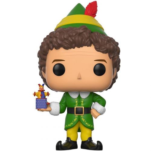 펀코 FunKo Funko Buddy Elf (Chase Edition) POP! 영화 x 엘프 비닐 피규어 + 1 클래식 영화 트레이딩 카드 번들 (21380)