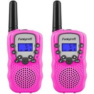 [아마존베스트]Funkprofi Walkie Talkies for Kids, Long Range 22 Channels HD Sound Two Way Radios with Belt Clip and Flashlight, Birthday Toy Gift for Boys & Girls Age 3-12 Years Old, Suitable for