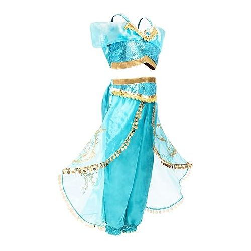  Funna Costume for Girls Princess Kids Dress Up Outfit Party Supplies