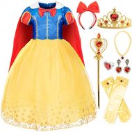 Funna Costume Princess Dress for Toddler Girls with Accessories