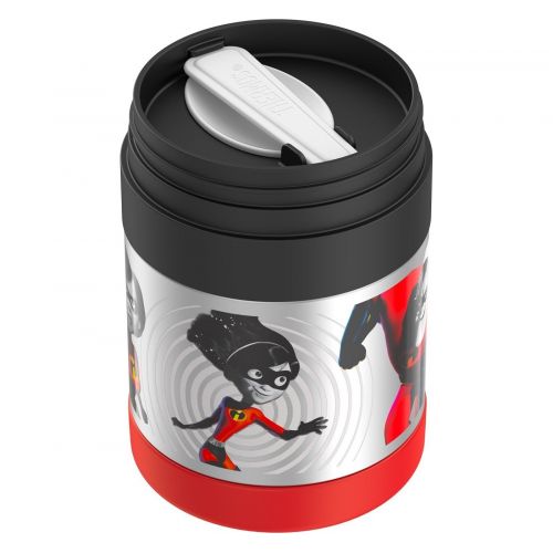  Thermos Incredibles 12 oz Funtainer Bottle and 10 oz Food Jar Set - Red