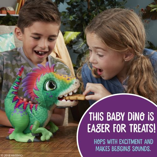  FurReal furReal Munchina Rex Baby Dino Pet, 35+ sound and motion combinations