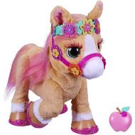 FurReal Cinnamon, My Stylin’ Pony Toy, 14-Inch Electronic Pets, 80+ Sounds & Reactions, 26 Accessories, Interactive Toys for 4 Year Old Girls and Boys and Up