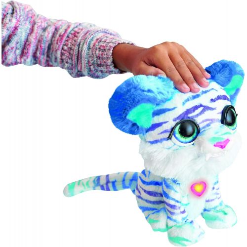  [아마존베스트]FurReal friends furReal North The Sabertooth Kitty Interactive Plush Pet Toy, 35+ Sound & Motion Combinations, Ages 4 and Up