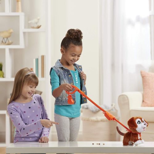  [아마존베스트]FurReal friends furReal Poopalots Big Wags Interactive Pet Toy, Connectible Leash System, Ages 4 and Up