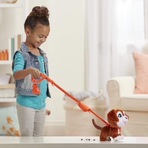  [아마존베스트]FurReal friends furReal Poopalots Big Wags Interactive Pet Toy, Connectible Leash System, Ages 4 and Up