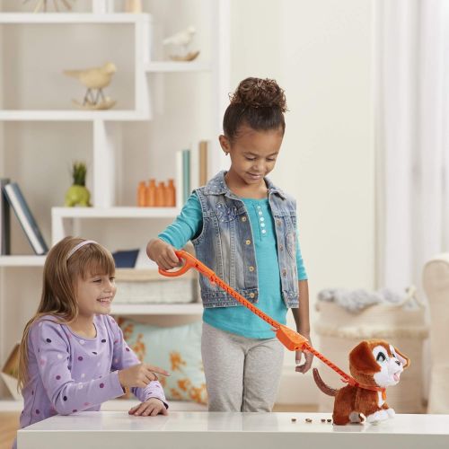  [아마존베스트]FurReal friends furReal Poopalots Big Wags Interactive Pet Toy, Connectible Leash System, Ages 4 and Up