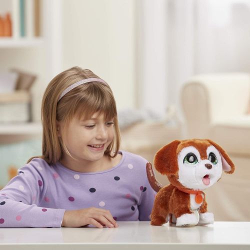  [아마존베스트]FurReal friends furReal Poopalots Big Wags Interactive Pet Toy, Connectible Leash System, Ages 4 and Up