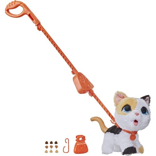  [아마존베스트]FurReal friends furReal Poopalots Big Wags Interactive Pet Toy, Connectible Leash System, Ages 4 and Up