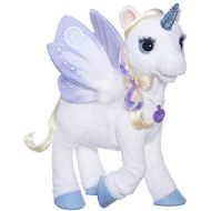 Fur Real Friends Lovable Friends StarLily, My Magical Unicorn, Horn Lights up In Different Colors, Can Move Her Front Hoof, WhitePurple