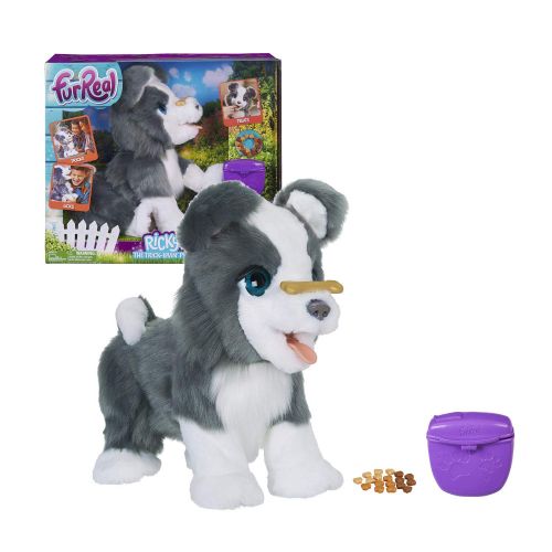  FurReal Friends Ricky, the Trick-Lovin’ Interactive Plush Pet Toy, 100+ Sound-and-Motion Combinations, Ages 4 and Up