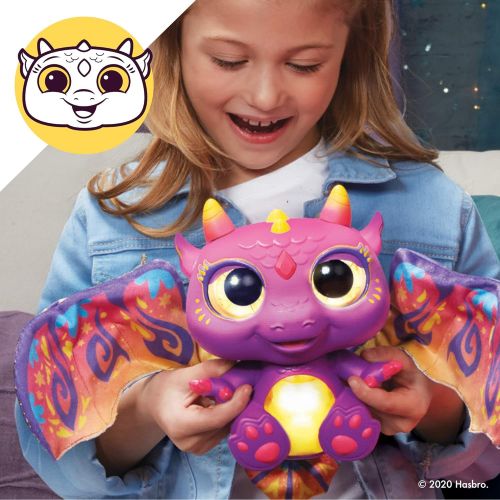  [아마존베스트]FurReal friends furReal Moodwings Baby Dragon Interactive Pet Toy, 50+ Sounds & Reactions, Ages 4 and Up