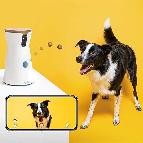  [아마존핫딜][아마존 핫딜] Furbo Dog Camera: Treat Tossing, Full HD Wifi Pet Camera and 2-Way Audio, Designed for Dogs, Compatible with Alexa (As Seen On Ellen)