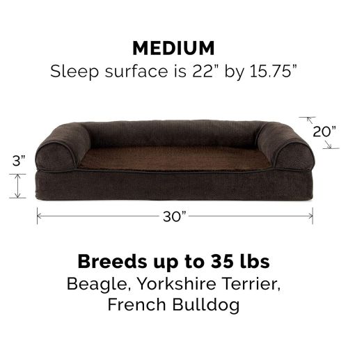  Furhaven Pet FurHaven Pet Dog Bed | Sofa-Style Couch Pet Bed for Dogs & Cats - Available in Multiple Colors & Styles