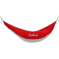 Furinno Laptop FH16097GY/BL Portable Durable Lightweight Hammock, grey / red