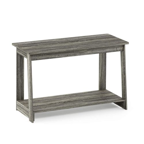  Furinno FURINNO 18041GYW Beginning, French Oak Grey TV Stand