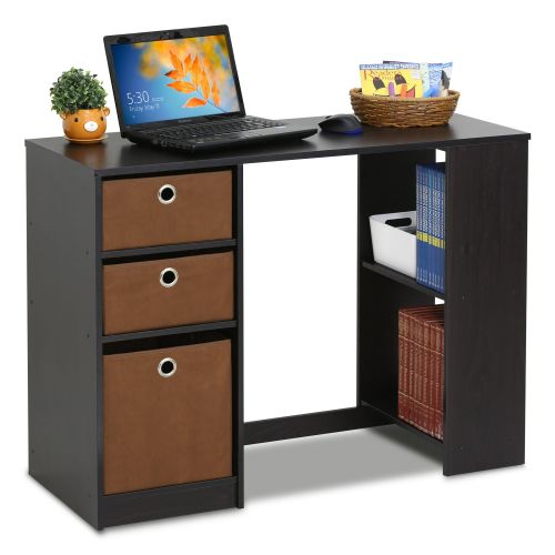  Furinno 15110EXBR Computer Study Desk