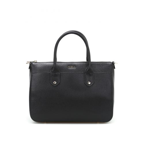 훌라 Furla Mediterranea M black bowling bag