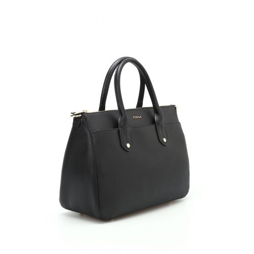 훌라 Furla Mediterranea M black bowling bag