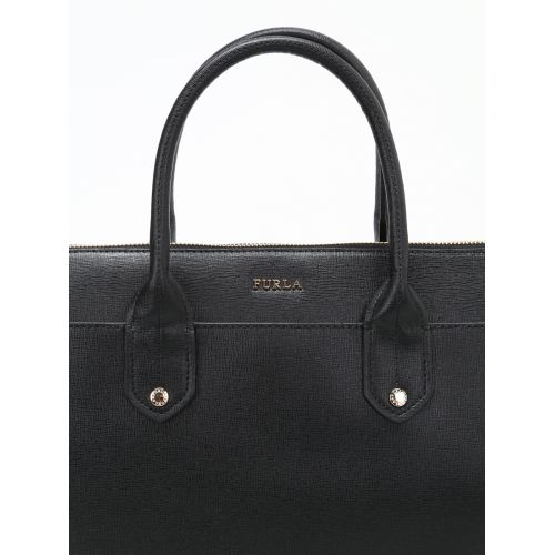 훌라 Furla Mediterranea M black bowling bag