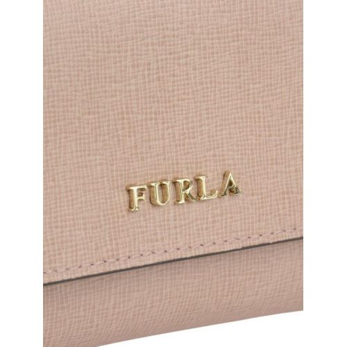 훌라 Furla Babylon small pink trifold wallet