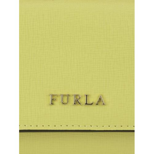 훌라 Furla Babylon small trifold yellow wallet