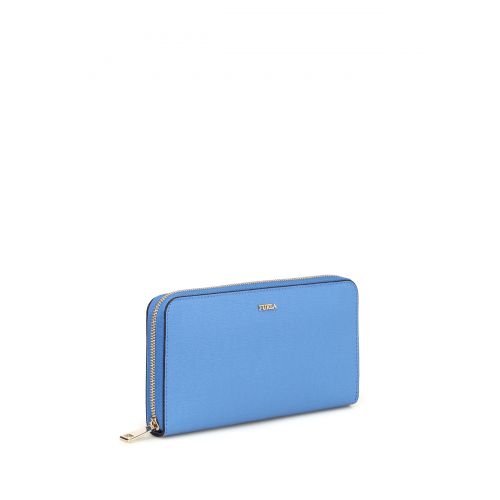 훌라 Furla Babylon XL blue zip-around wallet