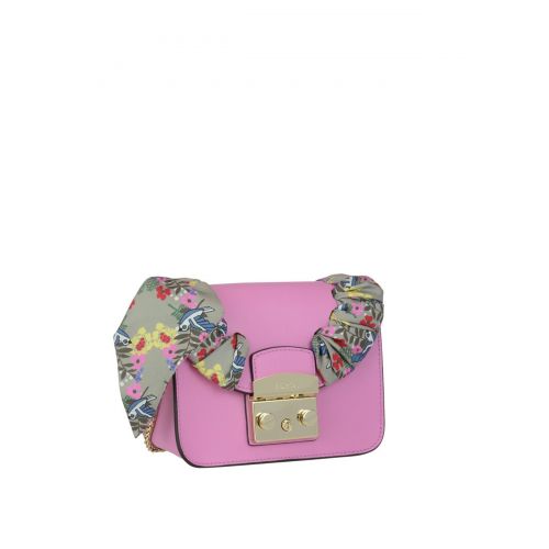 훌라 Furla Metropolis Seta pink crossbody bag