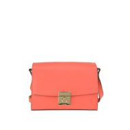 Furla Milano S orange soft leather bag