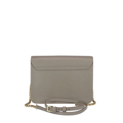 훌라 Furla Metropolis S greige leather bag