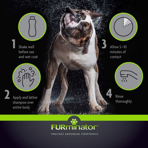  Furminator deShedding Ultra Premium Dog Shampoo, 1-Gallon