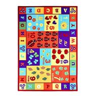 Furnish my Place 740 Numbers 5X7 Kids Abc Educational Alphabet Letter Anti Skid, 45X69, Multi/Color