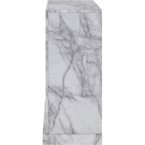  Furniture HotSpot Dendale Faux Marble Fireplace