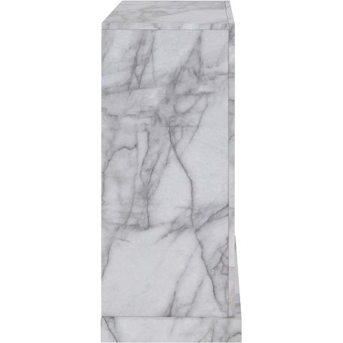  Furniture HotSpot Dendale Faux Marble Fireplace