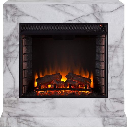  Furniture HotSpot Dendale Faux Marble Fireplace