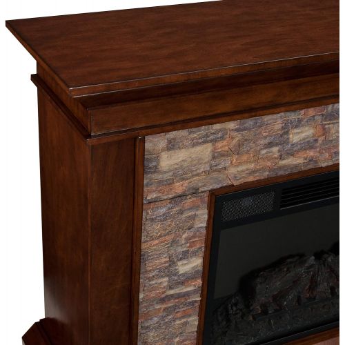  Furniture HotSpot Canyon Heights Simulated Stone Electric Fireplace