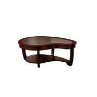 Furniture of America IDF-4336C Byrnee Coffee Table Dark Cherry