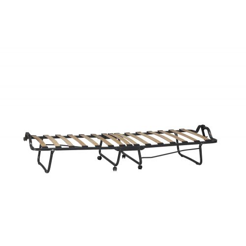  FurnitureMaxx Luxor Folding Bed (Frame & Mattress) - Beige